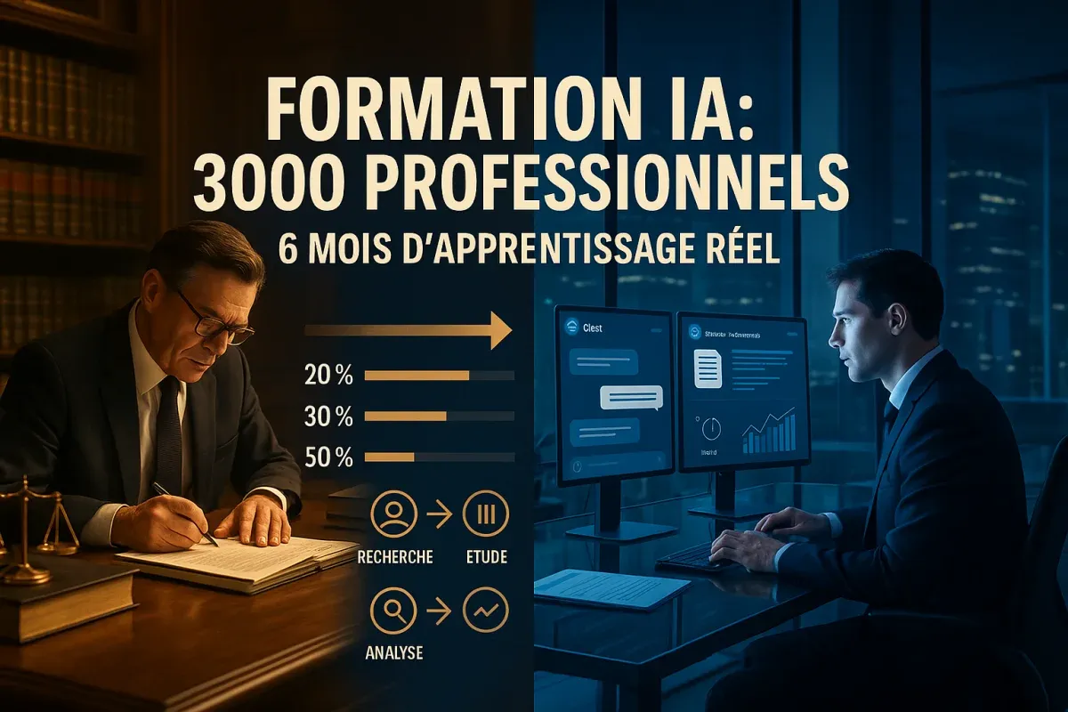 3 000 avocats formés à l'IA : les vrais facteurs de réussite d'un... - Actualités IA