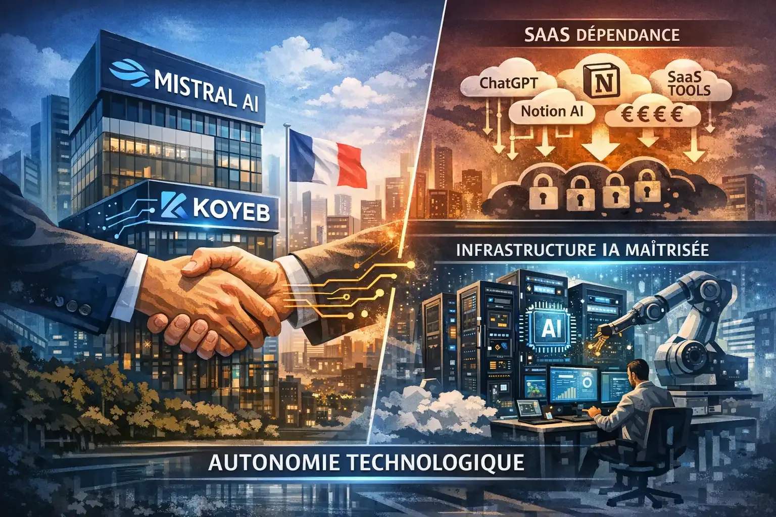 Le rachat de Koyeb par Mistral AI révèle la nouvelle règle du jeu :... - Actualités IA