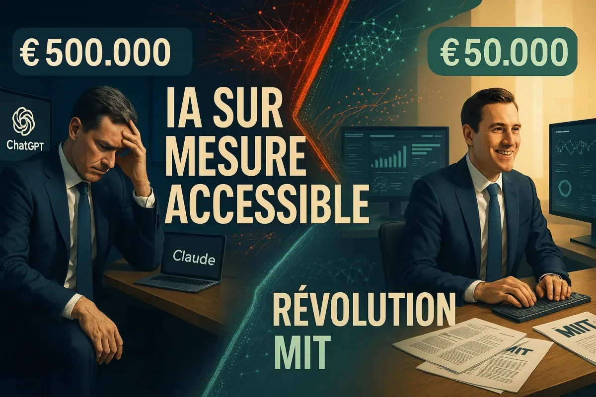 Comment la méthode d'entraînement du MIT va démocratiser l'IA personnalisée... - Actualités IA